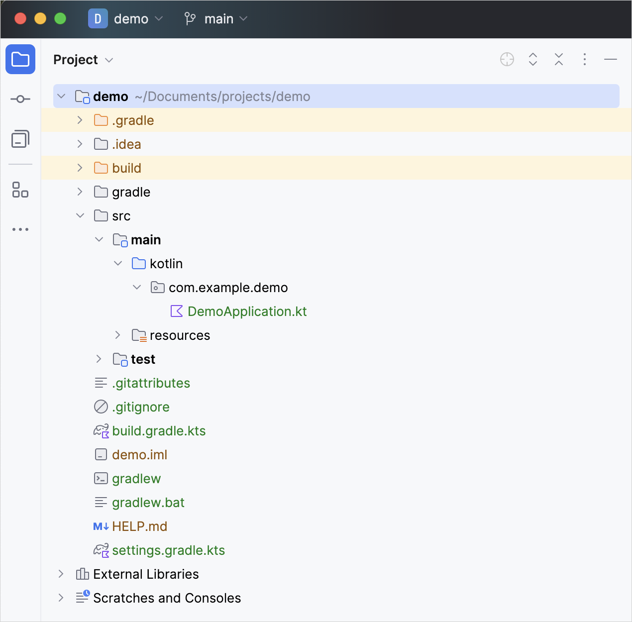 设置 Spring Boot 项目